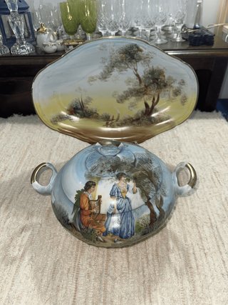 Guisera Limoges Francesa Porcelana
