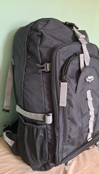 Mochila BEEME BAGS Negra Senderismo Trekking