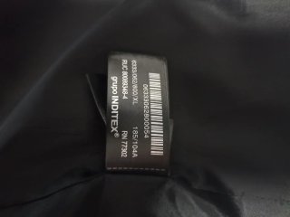 Chaqueta americana negra