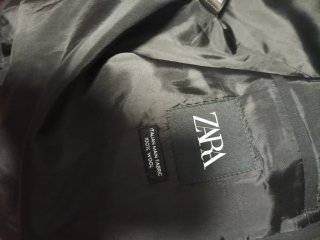 Chaqueta americana negra