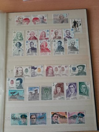 Lote de 250 Sellos España Varios Años