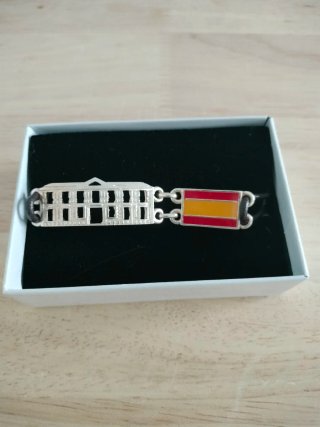 Pulsera Plata Palacio Buenavista Bandera España