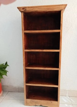 Estantería Películas Rústica Mexicana Madera