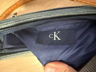 Bolso vintage Calvin Klein denim Y2K