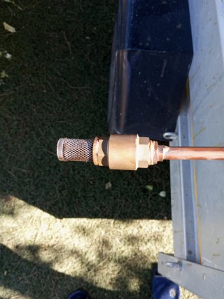 Depósito agua 2000L con aguja