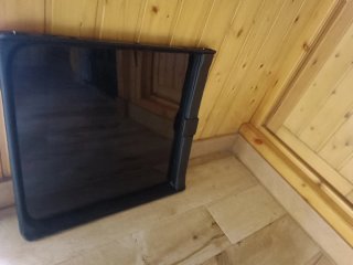 Ventana lateral VW T5 Lateral izda, detrás codutor