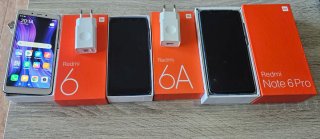 Xiaomi Redmi Note 6 Pro, 6, 6A