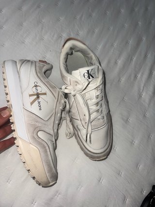 Calvin Klein Jeans Zapatillas Beige/Blanco