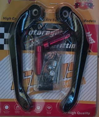 Protectores Manetas Moto Efecto carbono