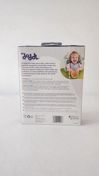 Cubiertos infantiles Doddl morado