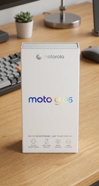 Motorola Moto G06 256GB 12GB RAM.  NUEVO