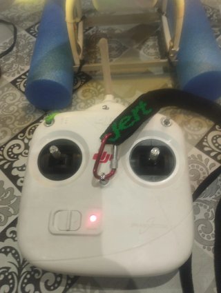 Dron pesca