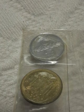 Tira de monedas España 75