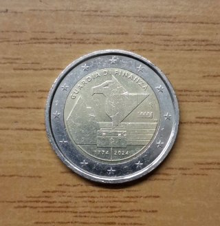 Italia Conmemorativa 2€ 2024 Guardia di Finanza