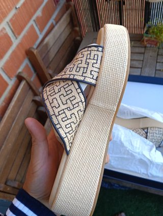 Sandalias Tommy Hilfiger Beige Multicolor