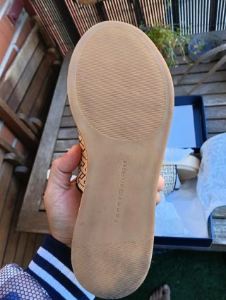 Sandalias Tommy Hilfiger Beige Multicolor