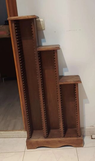 Mueble Auxiliar CD Madera Rústico