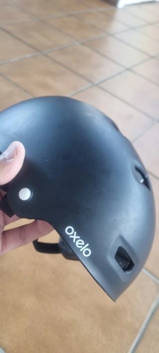 Casco Oxelo Patinaje/Equitación Negro