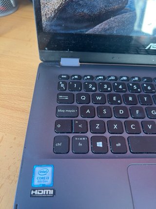 Portátil Táctil Asus Vivobook Flip 14 TP412UA Azul