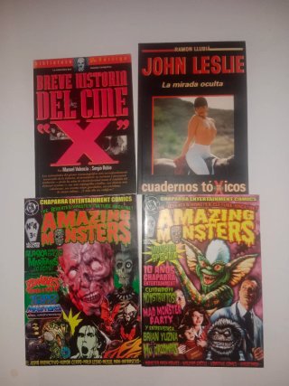 Lote 4 Libros de cine: Breve Historia del Cine X y