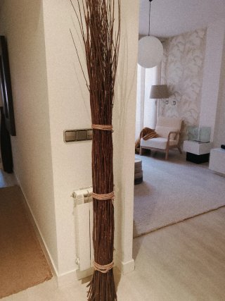 Decoración ramas secas