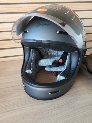 Casco Moto ORIGINE Vintage Gris