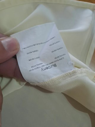 Camisa Burberry Beige Mujer