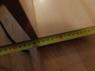 Estantería de madera resistente