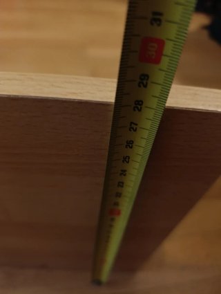 Estantería de madera resistente
