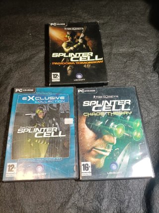 Trilogía Splinter Cell PC DVD-ROM