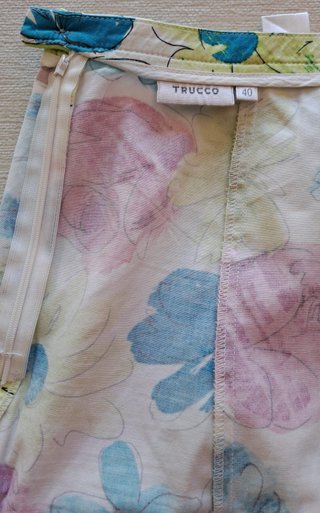 Falda Trucco Estampado Floral Talla 40