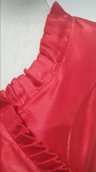 Vestido rojo El Corte Inglés mujer