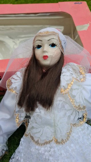 Muñeca de Porcelana Vintage Años 80