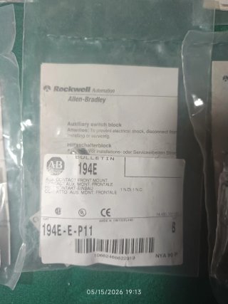 Lote 8x Contactos Auxiliares Allen Bradley 194E