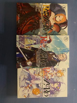 Re:ZERO Novelas 1 al 7 Castellano