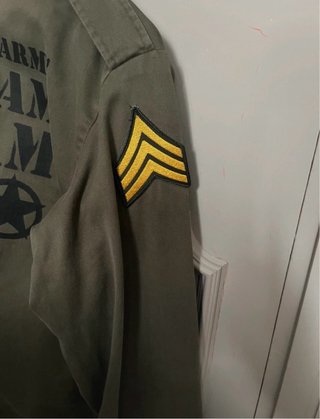 Chaqueta Militar Verde Talla M