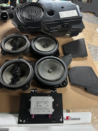 Altavoces Audi A3 8P (Subwoofer, Tweeters, Amplifi