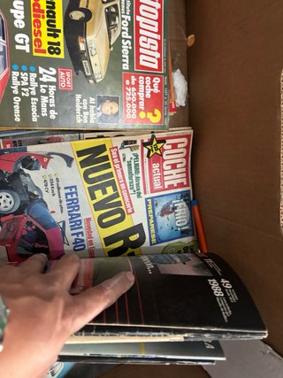 Lote de 44 revistas coches años 70  80