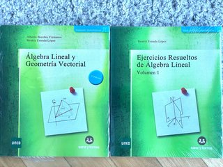 Libro de álgebra lineal y geometria vectorial UNED