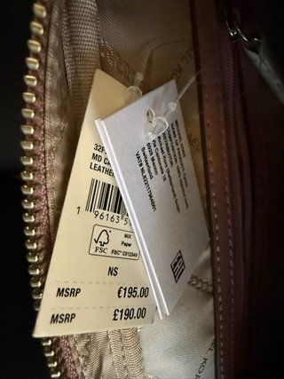 Bolso Michael Kors Piel Rosa Nuevo