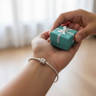 Pulsera LOVE con cierre cuadrado