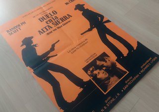 Cartel Duelo en la Alta Sierra (1962)