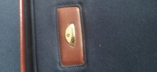 Porta abiti Samsonite Blu e Marrone