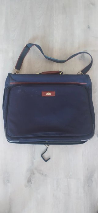Porta abiti Samsonite Blu e Marrone