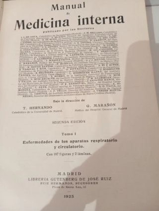 Manual de Medicina Interna 1925