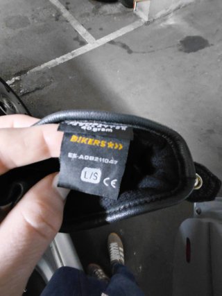 Guantes BIKERS Negros