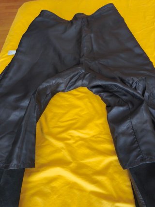 Pantalón de piel de cordero para hombre