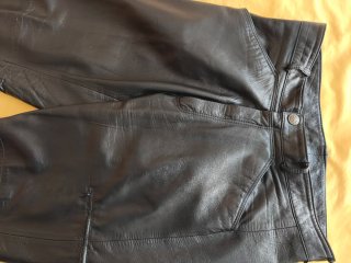 Pantalón de piel de cordero para hombre