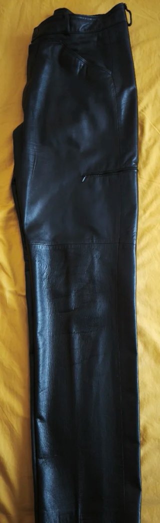 Pantalón de piel de cordero para hombre