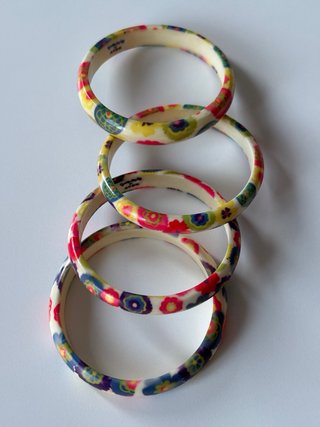 Pulseras juveniles multicolor